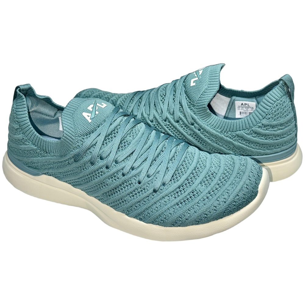 NWT APL TechLoom Wave Seaside Pristine Knit Athletic Running Sneakers Mens 10.5